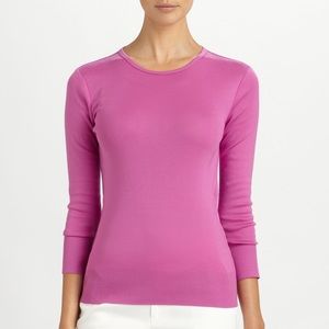 RLBL Mercerized Cotton T-shirt in Bordeaux